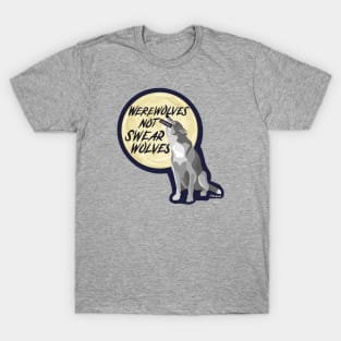 What We Do in the Shadows Werewolves Not Swearwolves Fan Art T-Shirt